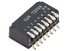 Comutator DIP-SWITCH C&amp;K TDP08H1SBD1 8 secțiuni OFF-ON SMT