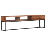 Cumpara ieftin Comoda TV, 160 x 30 x 45 cm, lemn masiv de acacia