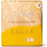Scutece cu arici de unica folosinta din bambus, Nr. 4, 10-15 kg, 84 bucati, Zuluff