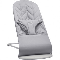 Balansoar BabyBjorn Bliss Light Grey Bumbac foto