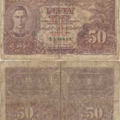 1945, 50 cents (P-10b) - Malaya!