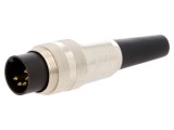 Conector M16 Mufă Tată 5 PIN 5A 60V Drept