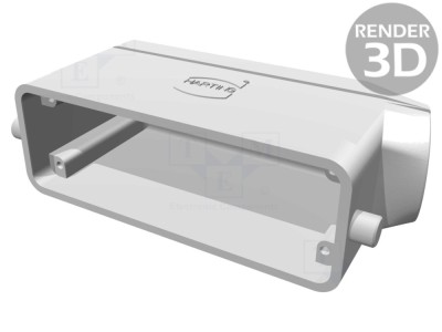 Conector Carcasă HDC Han B 24B pe cablu foto