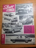 Sport si tehnica mai 1972-articol justin capra si inventiile dansului