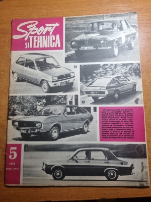 sport si tehnica mai 1972-articol justin capra si inventiile dansului foto