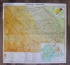 HARTA JUDETULUI SUCEAVA , de N. POPP ...D. PAULENCU , 1973