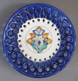 FARFURIE DECORATIVA CERAMICA MAGHIARA DE TIP HABANA - UNGARIA