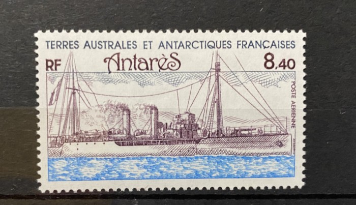 Teritoriul Sudic si Antarctic Francez (TAAF) 1981 Vapoare/ ANTARES, MNH, 1v