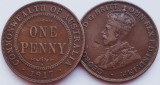 2366 Australia 1 penny 1917 George V km 23, Australia si Oceania