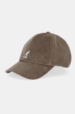 Kangol șapcă CORD HAWKER culoarea verde, K5206HT.NI044