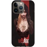 Husa compatibila cu Apple iPhone 13 Pro model Resident Evil Village, Silicon, TPU, Viceversa, Transparent, Carcasa