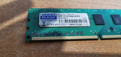 Ram PC Good Ram 4GB DDR3 10600 GR1333D364L9-4g foto