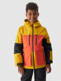 Geacă de schi membrana 10000 pentru băieți - galbenă, 4F Sportswear