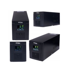 UPS, stabilizator de tensiune 220V, 1500VA / 900W, eran LCD, Kraft