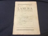 Revista Lamura nr 1 / ianuarie 1927 !