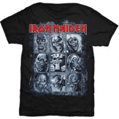 Tricou Unisex Iron Maiden: Nine Eddies foto