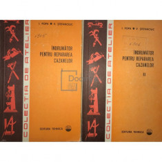 I. Popa - Îndrumător pentru repararea cazanelor, 2 vol. (editia 1976)