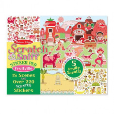 Abtibilduri Parfumate Melissa &amp;amp; Doug - Orasul Fructelor foto