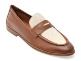 Mocasini eleganti ALDO maro, FANO 220, din piele naturala