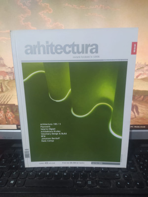 Arhitectura nr. 43 apr. 2006 Valerio Olgiati, Radu Comșa, Arhitektura Krusec 230 foto