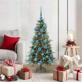 vidaXL Brad de Crăciun artificial cu ramuri articulare Verde 120 cm 3397400