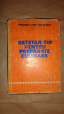 Retetar tip pentru produse culinare 1982/613pagini/format 21,5cmx30cm/1245retete foto