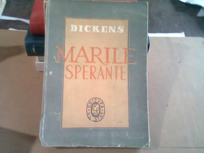 MARILE SPERANTE - CHARLES DICKENS foto