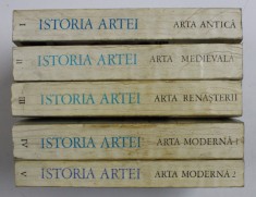 ISTORIA ARTEI - ELIE FAURE- ARTA ANTICA/ARTA MODERNA/ ARTA RENASTERII/ ARTA MEDIEVALA/ARTA ANTICA VOL.I-V