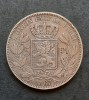 Moneda Belgia 5 Francs 1867 Argint KM#24, 25g, 37mm