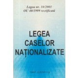 Legea caselor nationalizate - Legea nr. 10/2001 OU 49/1999 rectificata