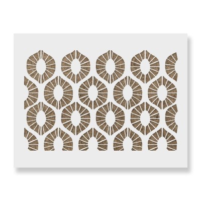 Sablon Perete vopsire, tencuiala 900x600x0.7mm Lemon Twist Refolosibil, model MXSP7128 foto