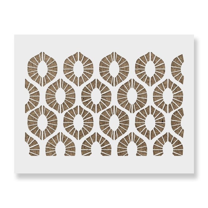 Sablon Perete vopsire, tencuiala 900x600x0.7mm Lemon Twist Refolosibil, model MXSP7128
