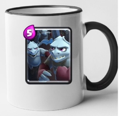 Cana maner negru personalizata Clash Royale - Minion Horde, INOVATIX&amp;reg;. 330ml foto