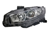 Far Honda Civic, 07.2016-, partea Stanga, cu lumina timp de zi tip LED; H11+HB3+LED; electric; cu motor, TYC