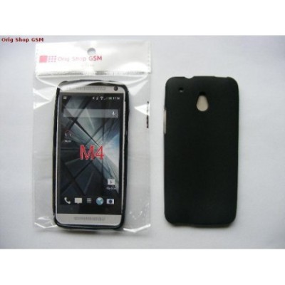 Husa Silicon TPU HTC ONE mini (M4) Negru bulk foto