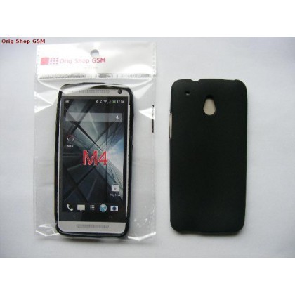 Husa Silicon TPU HTC ONE mini (M4) Negru bulk