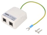 Eclator pentru rețele telecomunicații RJ11 din plastic