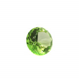 Cristal decorativ din sticla k9 diamant mic - 3cm verde deschis, Stonemania Bijou