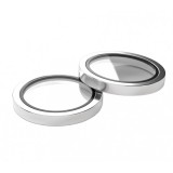 Folie de protectie Camera Spate Etteri pentru Apple iPhone 17, Sticla Securizata, Alba