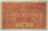 Bancnota 2 LEI 1917, Banca Generala Romana