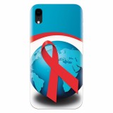 Husa silicon pentru Apple Iphone XR, World Aids Day
