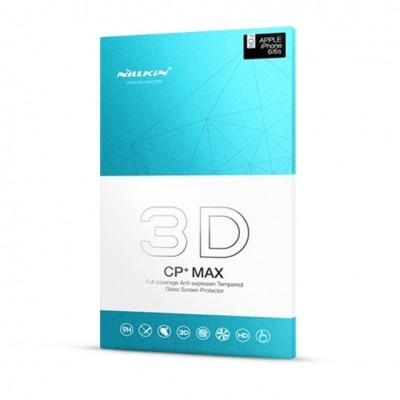 Folie de protectie tempered glass iPhone 7 Plus / 8 Plus Nillkin 3D CP+ MAX Negru foto