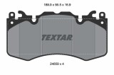 TEXTAR 2465901 set placute frana,frana disc