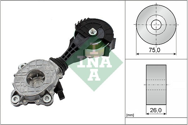 INA 534 0426 10 Intinzator curea, curea distributie