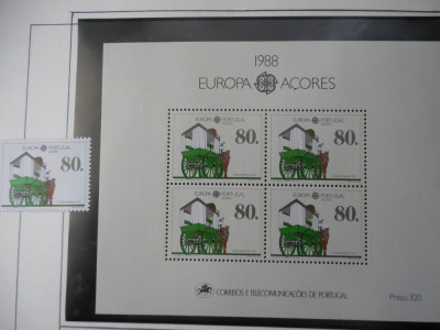 Serie timbre nestampilate Europa CEPT MNH foto