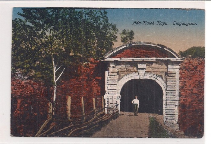Carte postala necirculata din jurul anului 1900 Ada-Kaleh