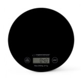 Cantar de bucatarie, Esperanza, 5kg, Negru