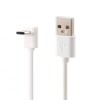 Cablu USB-A 3.2 la USB type C drept/unghi sus/jos T-T 1m Alb, ku31cze1w, Oem