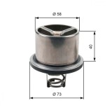 GATES TH07882 termostat,lichid racire