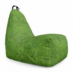 Fotoliu Puf Bean Bag tip Chill L, Iarba Verde